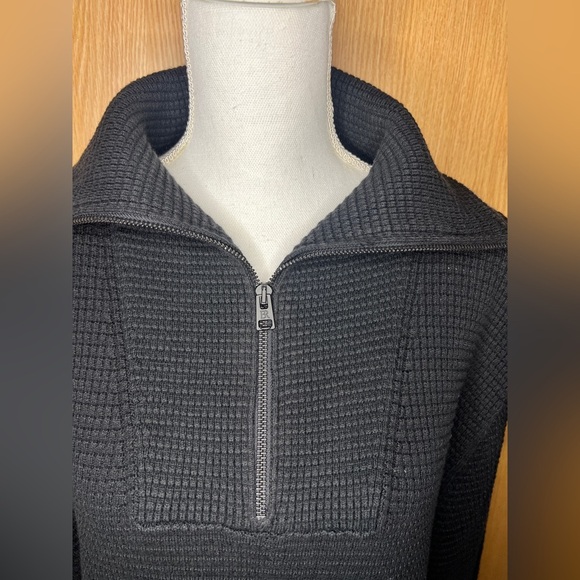 NWT Banana Republic Men’s COTTON WAFFLE-KNIT HALF-ZIP SWEATER - Picture 5 of 5